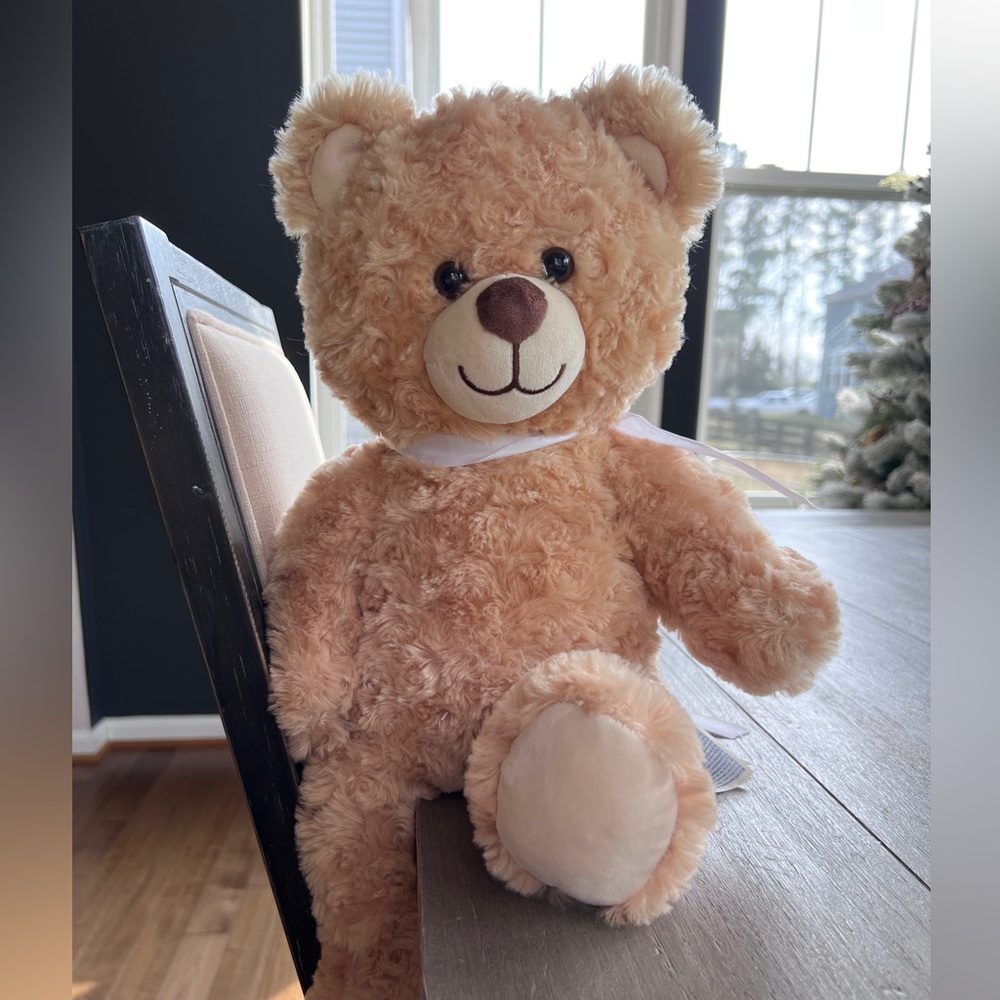 Build-A-Bear Workshop Teddy Bear with HeartBeat & Bubblegum Scented